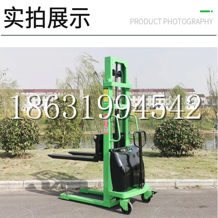 兴安区电动叉车堆高车液压铲车电瓶1吨2吨站驾步行式小型全自动叉车